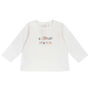T-SHIRT MANICA LUNGA CHICCO BAMBINA BIANCO