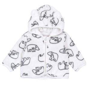 FELPA CON CAPPUCCIO CHICCO UNISEX BIANCO