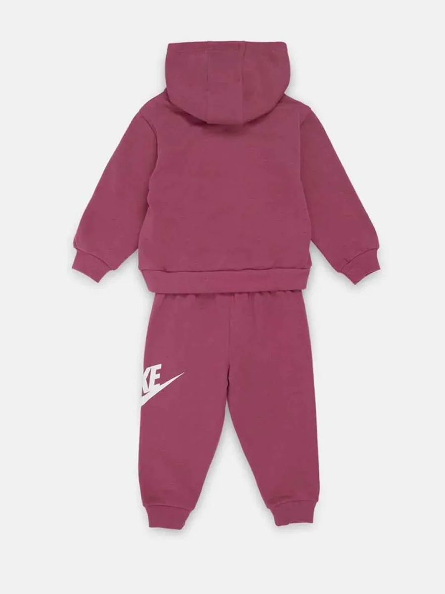 Nike coordinato kids rosa con cappuccio - immagine 4