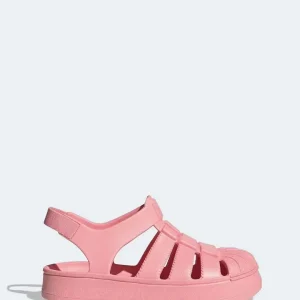 Adidas Super Star sandali kids rosa in gomma