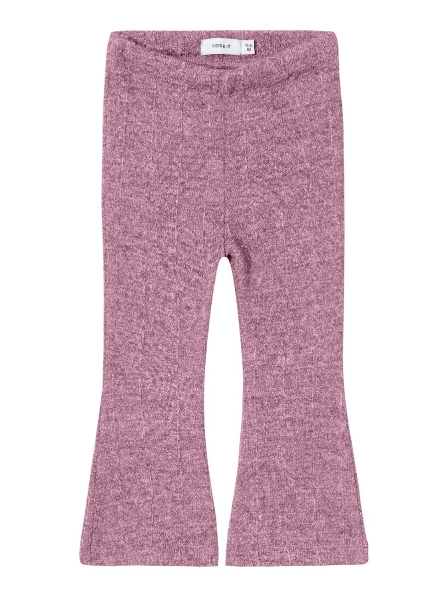 Name It leggings kids rosa con fondo ampio