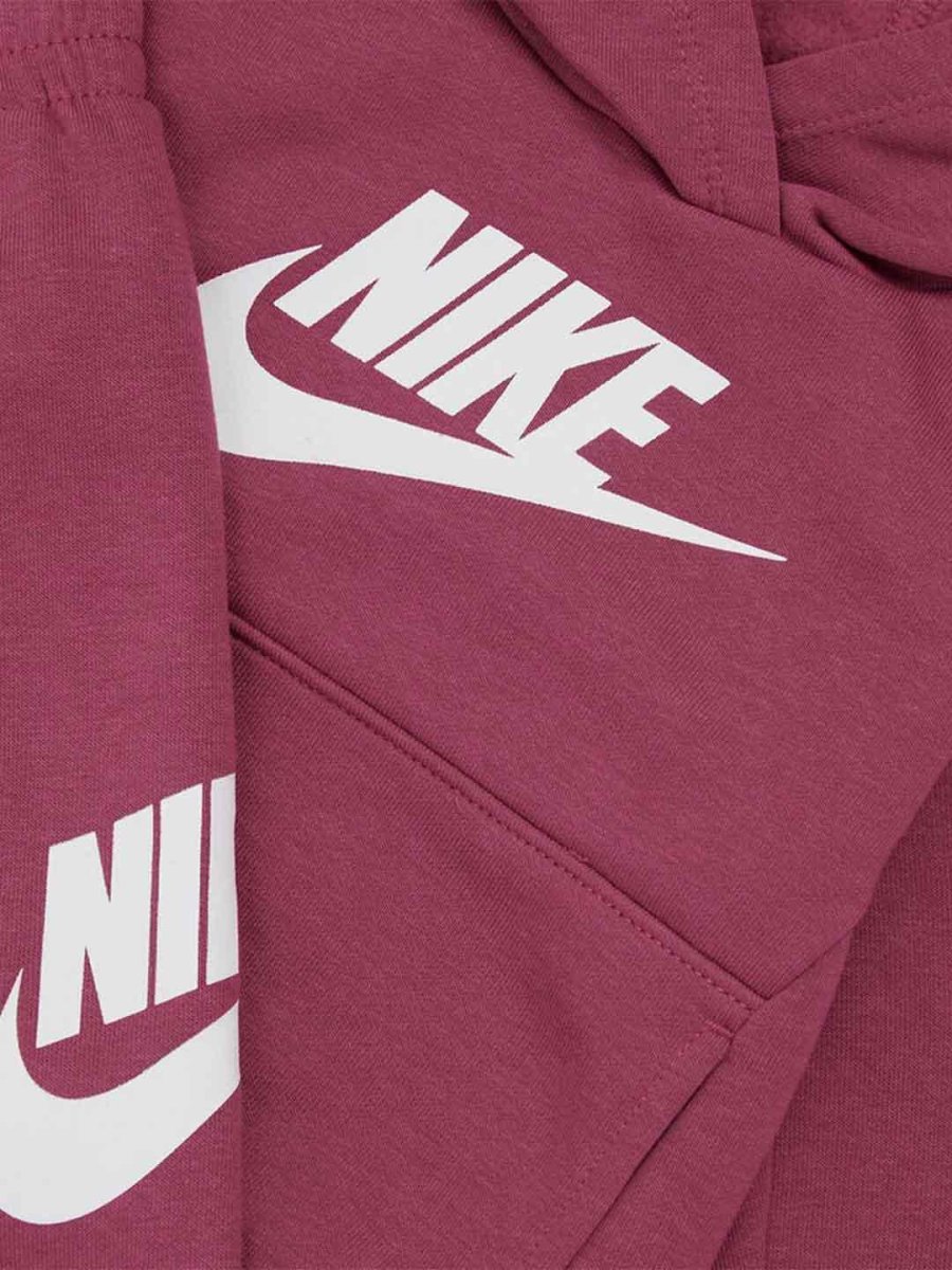 Nike coordinato kids rosa con cappuccio - immagine 3