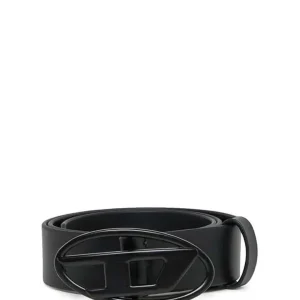 Diesel cintura nero in pelle