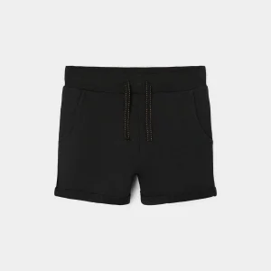 Name It kids shorts in felpa nero