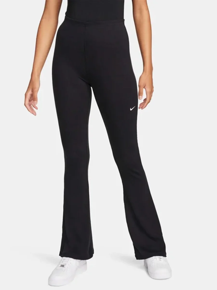 Nike leggings nero a zampa - immagine 2