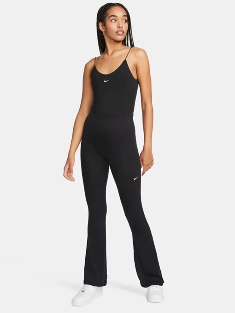 Nike leggings nero a zampa - immagine 3