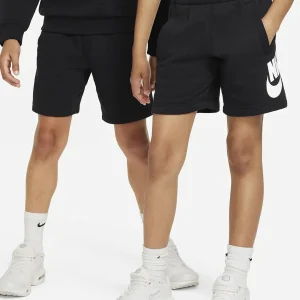 Nike bermuda kids nero con logo